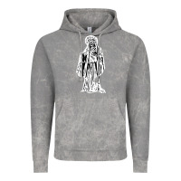 Cloud Rock santa muerte blanca Vintage Hoodie - artisFamous