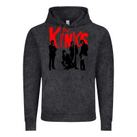 Vintage Black The Kinks Vintage Hoodie - artisFamous