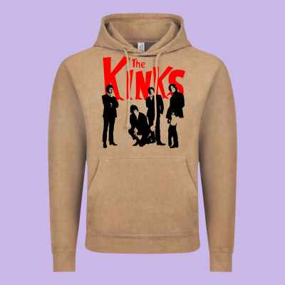 The Kinks Vintage Hoodie Designed By Artisfamous