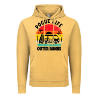 Vintage Mustard car pogue life outer banks Vintage Hoodie - artisFamous