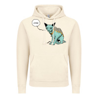 Vintage Artic lying cat Vintage Hoodie - artisFamous