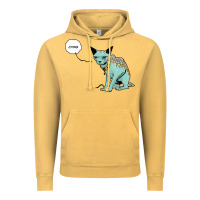Vintage Mustard lying cat Vintage Hoodie - artisFamous