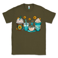 Army Green jesus coffee cups Classic Tee - OliviaCreatesArt