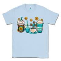 Dusty Blue jesus coffee cups Classic Tee - OliviaCreatesArt