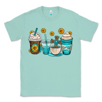 Seafoam jesus coffee cups Classic Tee - OliviaCreatesArt
