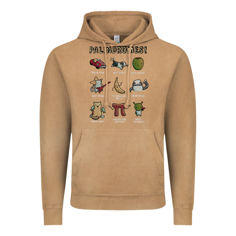 Palindromes! Vintage Hoodie by artisFamous | Teevron
