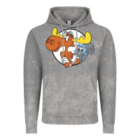 Cloud Rock Vintage Rocky And Bullwinkle Vintage Hoodie - artisFamous