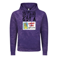 Cloud Purple arthur library card classic rachelrae09 Vintage Hoodie - artisFamous