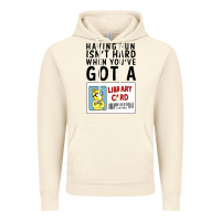 Vintage Artic arthur library card classic rachelrae09 Vintage Hoodie - artisFamous