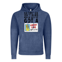 Vintage Denim arthur library card classic rachelrae09 Vintage Hoodie - artisFamous