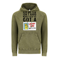 Vintage Olive arthur library card classic rachelrae09 Vintage Hoodie - artisFamous