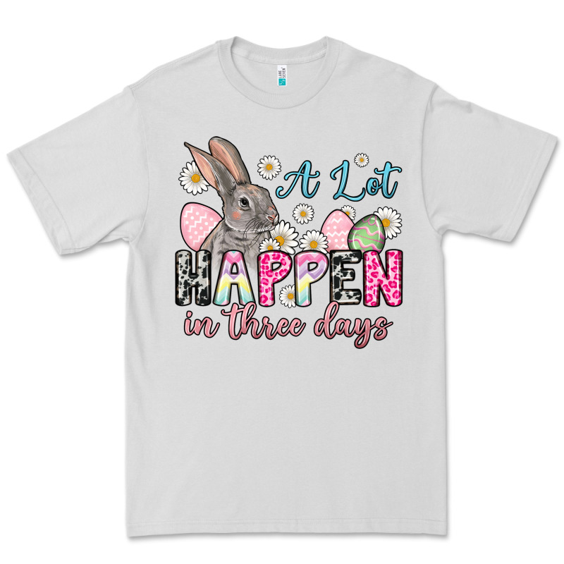 Easter Day A Lot Can Happen In Three Days Premium Tee by OliviaCreatesArt | Teevron