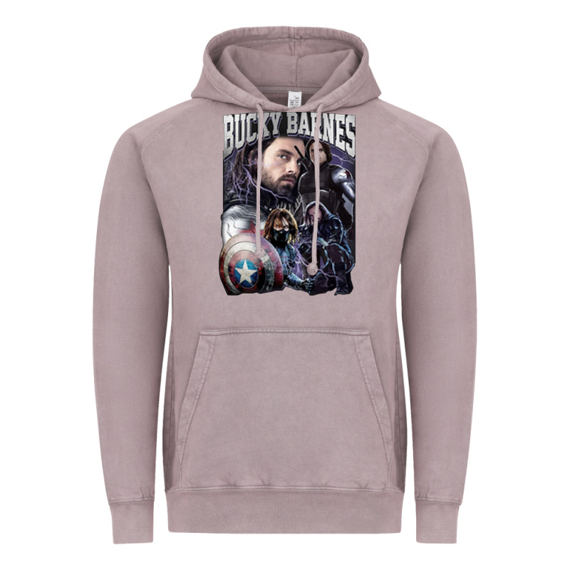 Bucky Barnes A Hero Vintage Hoodie by artisFamous | Teevron
