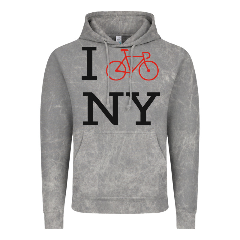I Bike Ny Funny Bike Vintage Hoodie by artisFamous | Teevron