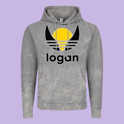 Logan Vintage Hoodie Designed By Artisfamous