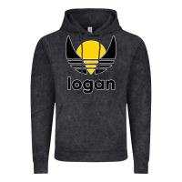 Vintage Black logan Vintage Hoodie - artisFamous