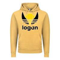 Vintage Mustard logan Vintage Hoodie - artisFamous
