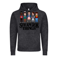 Vintage Black stranger kids Vintage Hoodie - artisFamous