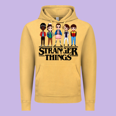 Stranger Kids Vintage Hoodie Designed By Artisfamous