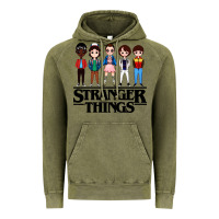 Vintage Olive stranger kids Vintage Hoodie - artisFamous