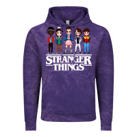 Cloud Purple stranger kids Vintage Hoodie - artisFamous