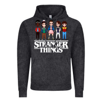 Vintage Black stranger kids Vintage Hoodie - artisFamous