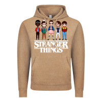 Vintage Coffee stranger kids Vintage Hoodie - artisFamous