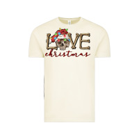 Vintage Arctic skull love christmas Vintage Tee - FaDigitalArtStudio