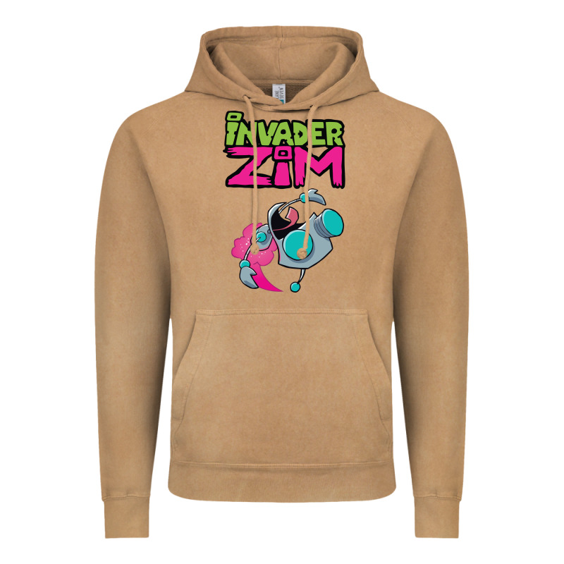 Invader Zim Gir Vintage Hoodie by artisFamous | Teevron