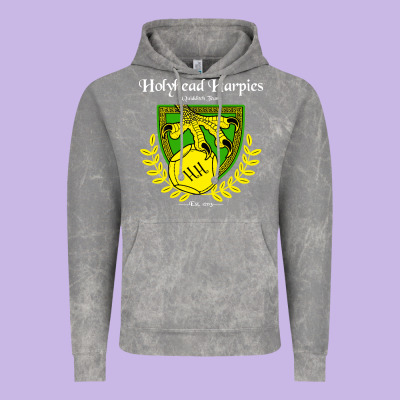 Holyhead Harpies Vintage Hoodie Designed By Artisfamous