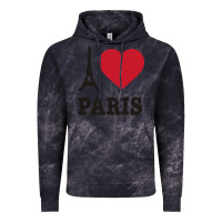 Cloud Black i love paris eiffel tower funny Vintage Hoodie - artisFamous