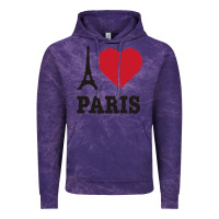 Cloud Purple i love paris eiffel tower funny Vintage Hoodie - artisFamous