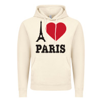 Vintage Artic i love paris eiffel tower funny Vintage Hoodie - artisFamous
