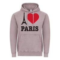 Vintage Zinc i love paris eiffel tower funny Vintage Hoodie - artisFamous