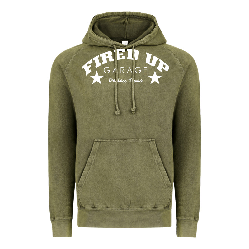 Fired Up Garage Vintage Hoodie by artisFamous | Teevron