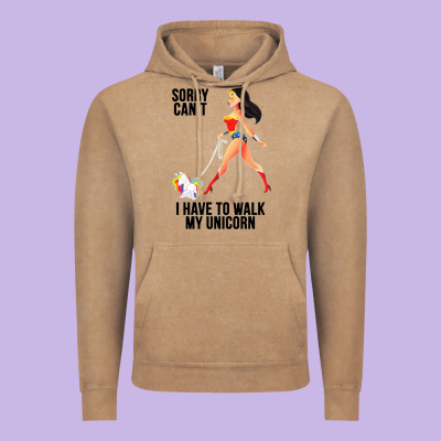 Wonder Woman Sorry Can't Vintage Hoodie Designed By Artisfamous