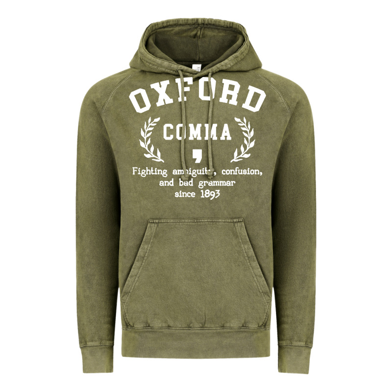 Funny English Grammar Nerd Vintage Hoodie by artisFamous | Teevron