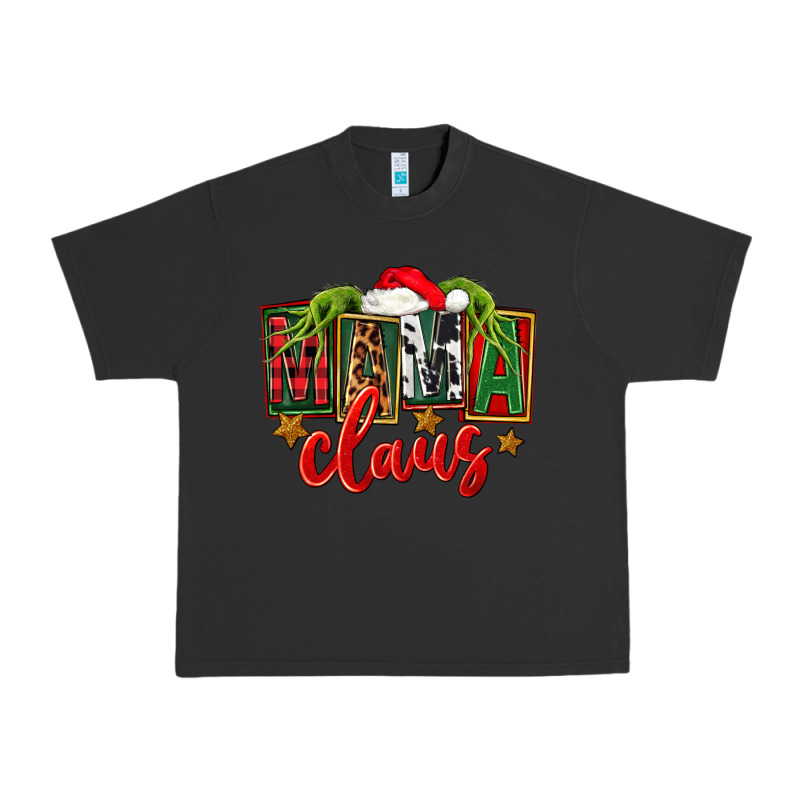 Christmas Mama Claus Urban Heavy Tee by FaDigitalArtStudio | Teevron