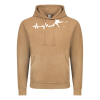 Vintage Camel hockey player heartbeat ice Vintage Hoodie - artisFamous
