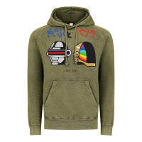Vintage Olive DAFTPUNK Japanese Vintage Hoodie - artisFamous