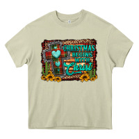 Mossy Christmas begins with christ cross Heavy Core Tee - Jasminsmagicworld