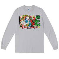 Moon Dust Love Came Down Long Sleeve Tee - CowhideDigitalArt