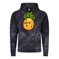 Cloud Black pineapple fruits Vintage Hoodie - artisFamous