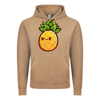 Vintage Coffee pineapple fruits Vintage Hoodie - artisFamous
