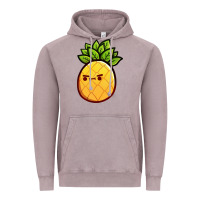 Vintage Zinc pineapple fruits Vintage Hoodie - artisFamous