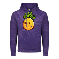 Cloud Purple pineapple fruits Vintage Hoodie - artisFamous