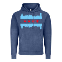 Vintage Denim awesome chicago city Vintage Hoodie - artisFamous