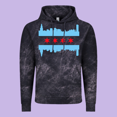 Awesome Chicago City Vintage Hoodie Designed By Artisfamous