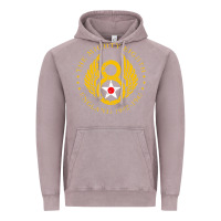 Vintage Zinc mighty eighth   8th anniversary Vintage Hoodie - artisFamous