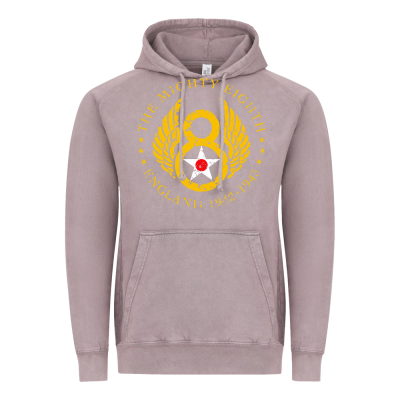 Mighty Eighth   8th Anniversary Vintage Hoodie by artisFamous | Teevron